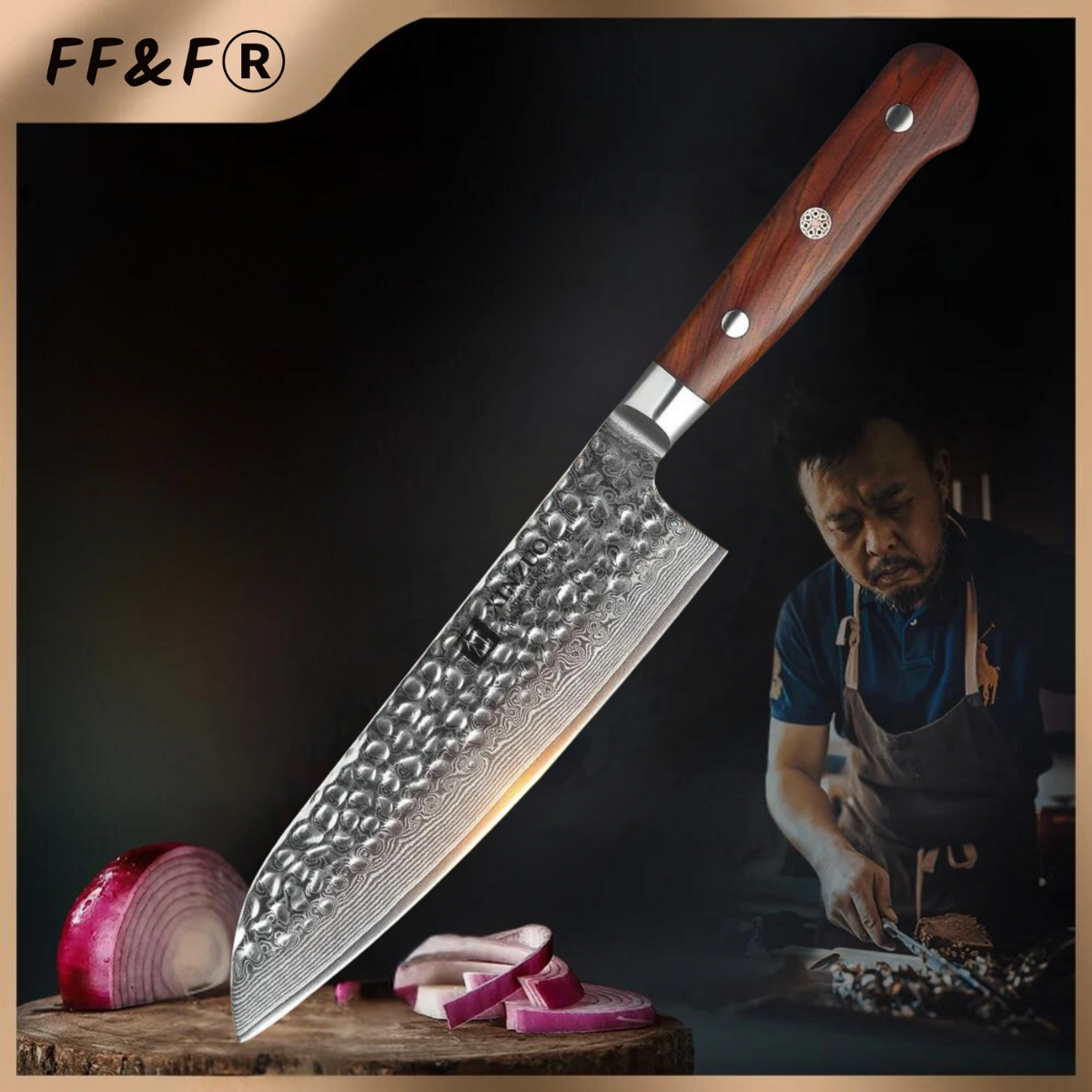 Faca Santoku, Faca Santoku Tramontina, Faca Santoku Tramontina Century 7, Faca Japonesa Santoku, Facas Xinzuo, Faca Xinzuo.
