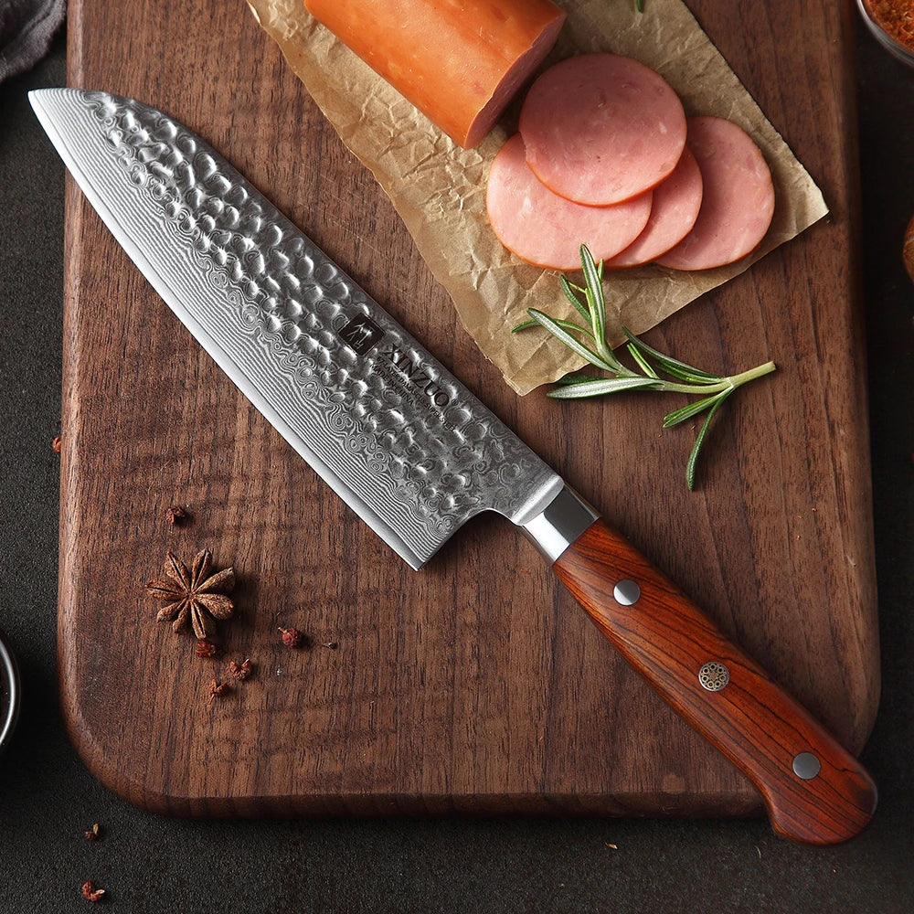 Faca Santoku, Faca Santoku Tramontina, Faca Santoku Tramontina Century 7, Faca Japonesa Santoku, Facas Xinzuo, Faca Xinzuo.