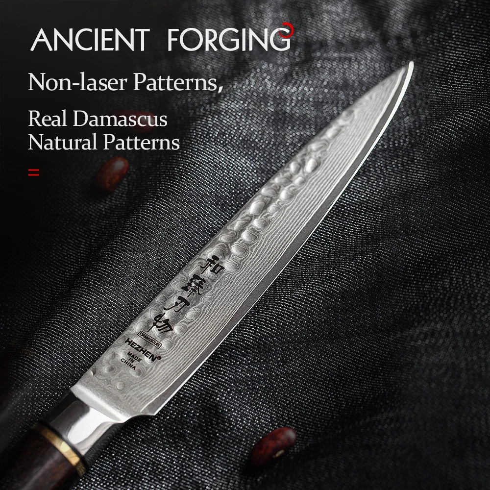 5-Inch Utility Knife – VG10 Damascus Steel | 67-Layer Blade UK