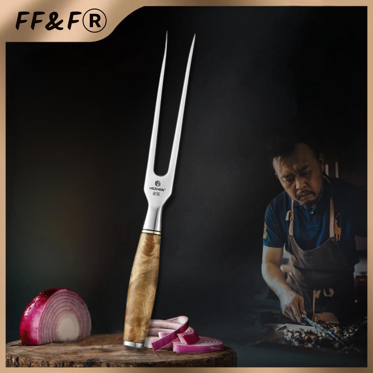 Garfo para Churrasco Série Master
