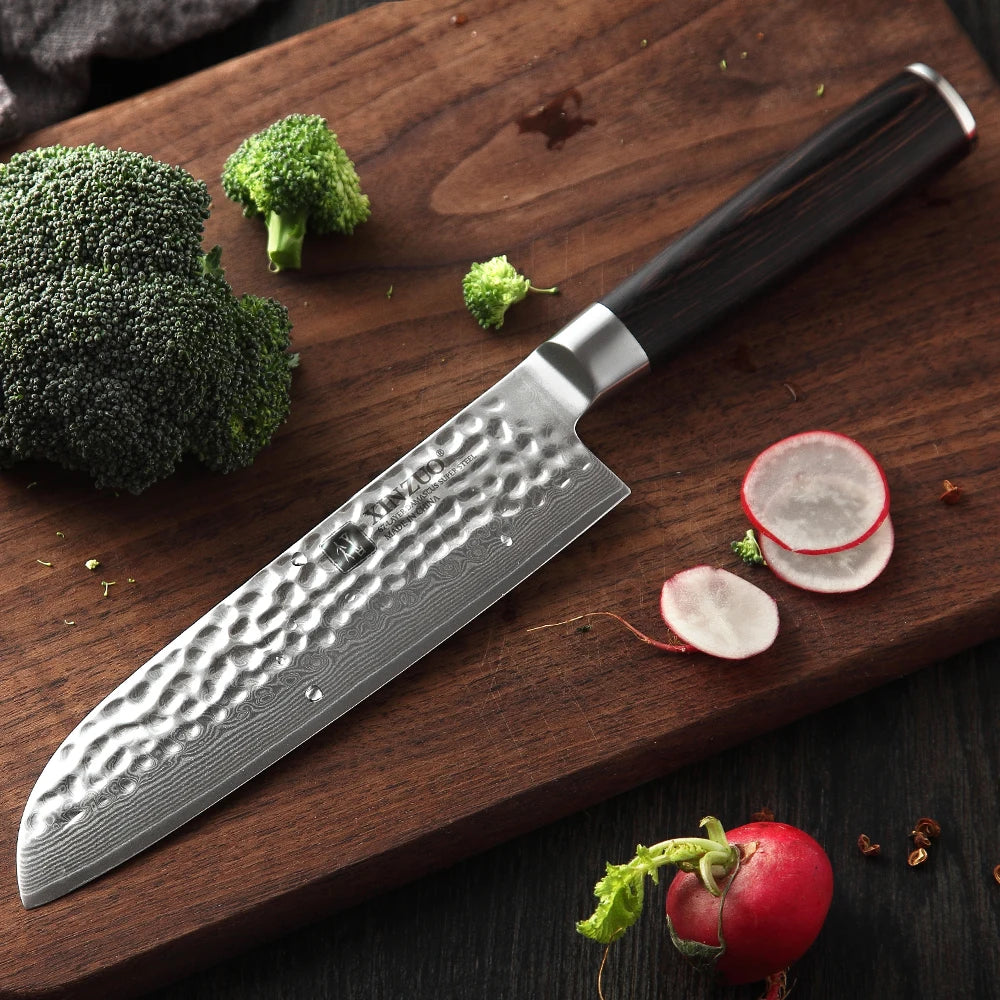 Faca Santoku, Faca Santoku Tramontina, Faca Santoku Tramontina Century 7, Faca Japonesa Santoku, Facas Xinzuo, Faca Xinzuo.