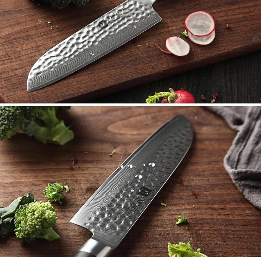 Faca Santoku, Faca Santoku Tramontina, Faca Santoku Tramontina Century 7, Faca Japonesa Santoku, Facas Xinzuo, Faca Xinzuo.