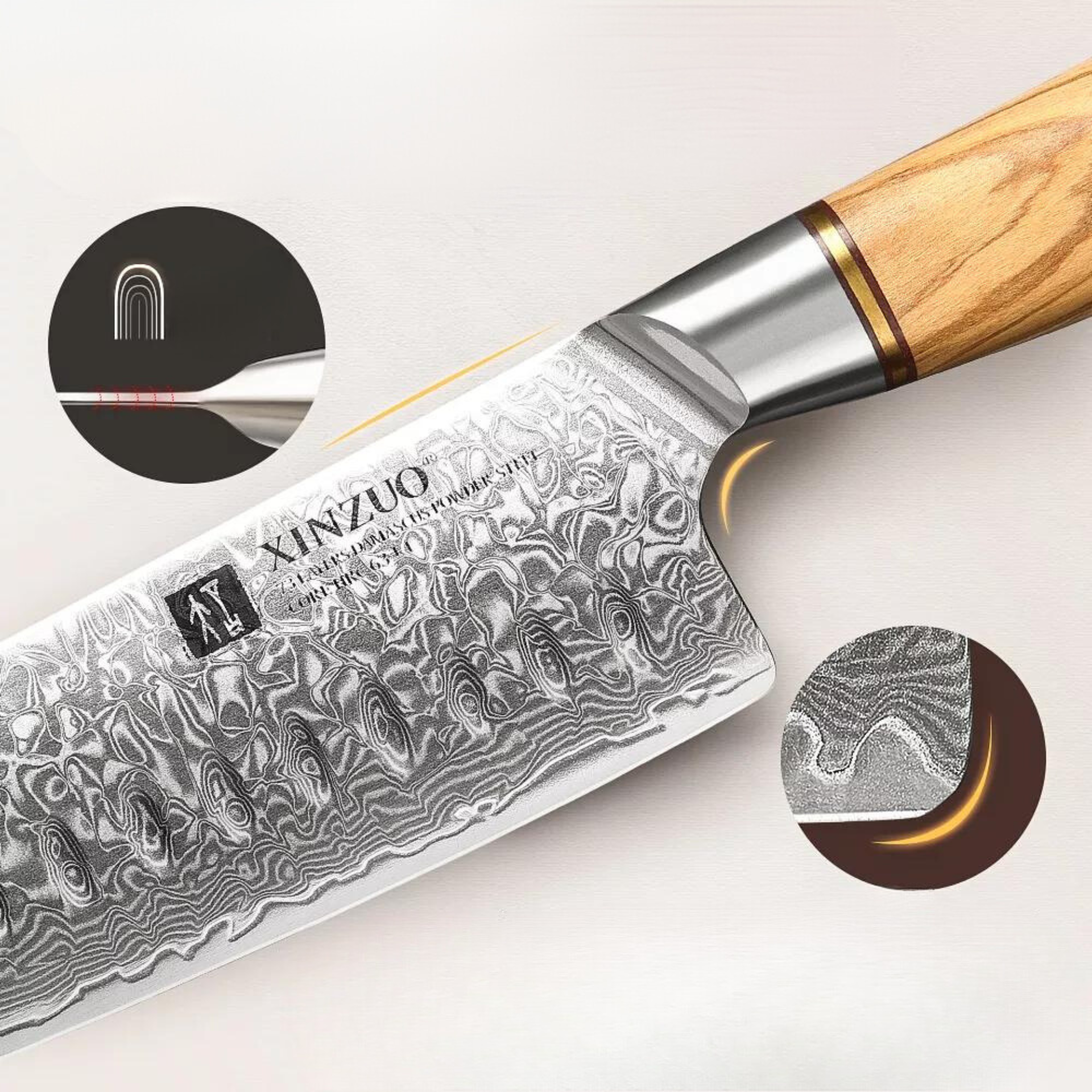 Faca Santoku, Faca Santoku Tramontina, Faca Santoku Tramontina Century 7, Faca Japonesa Santoku, Facas Xinzuo, Faca Xinzuo.